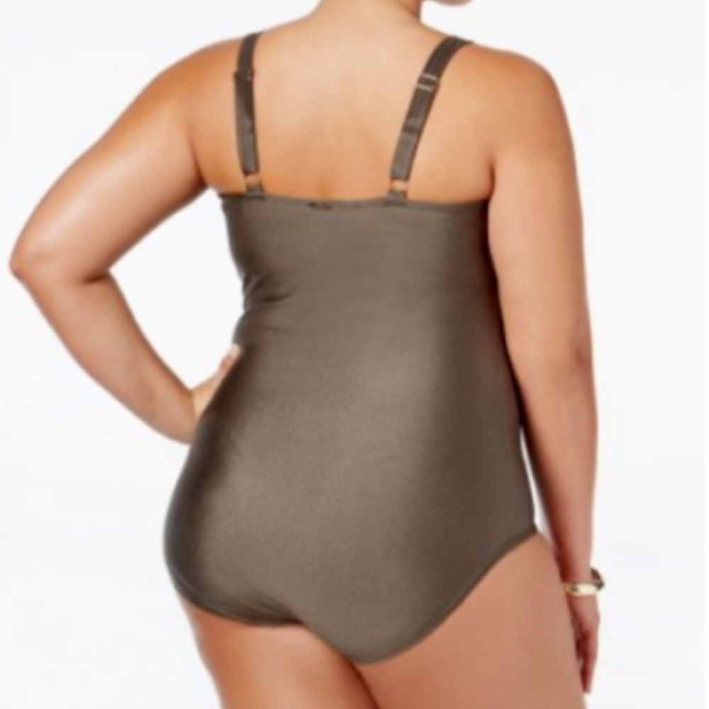 Calvin Klein Starburst One-Piece Swimsuit! - Picture 2 of 2